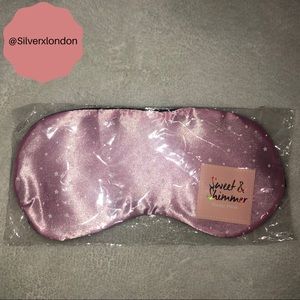 Pink sleeping mask!